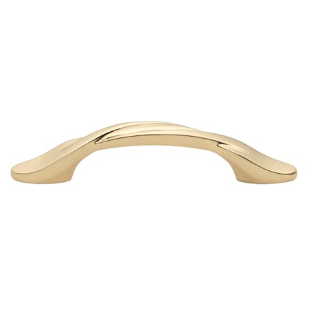 Gliderite Hardware 3 in. Classic Twisted Pull Cabinet Hardware Handle - 87340-CHPG, 5PK 87340-CHPG-5